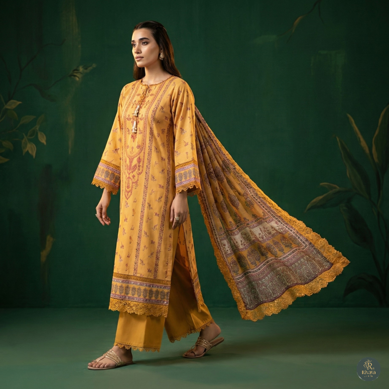 Mausummery- SPRING SUMMER UNSTITCHED COLLECTION