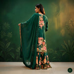 Emerald Floral Kurta Set with Dupatta